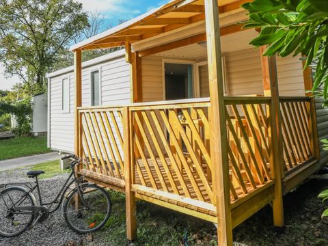 MOBILHOME 4 personnes - Loggia Confort 30m² - 2 chambres + TV + terrasse