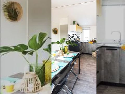 MOBILHOME 5 personnes - Premium 30m² - 2 chambres + lave-vaisselle + terrasse