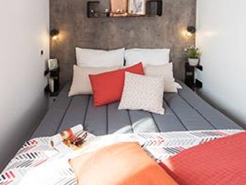 MOBILHOME 5 personnes - Premium 30m² - 2 chambres + lave-vaisselle + terrasse