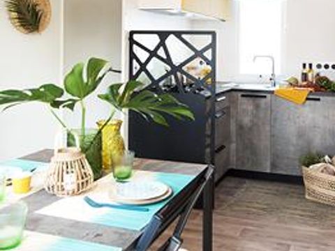 MOBILHOME 5 personnes - Premium 30m² - 2 chambres + lave-vaisselle + terrasse