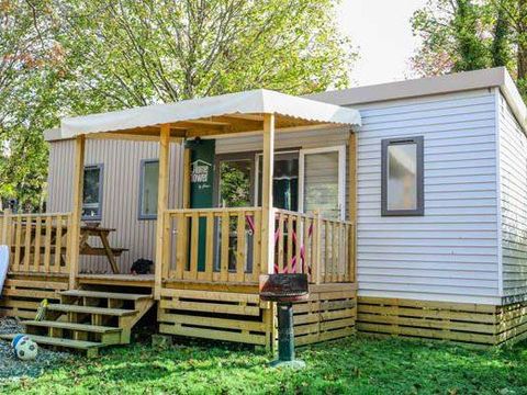 MOBILHOME 6 personnes - Flower Premium  32m² - 3 chambres + lave vaisselle + TV + terrasse