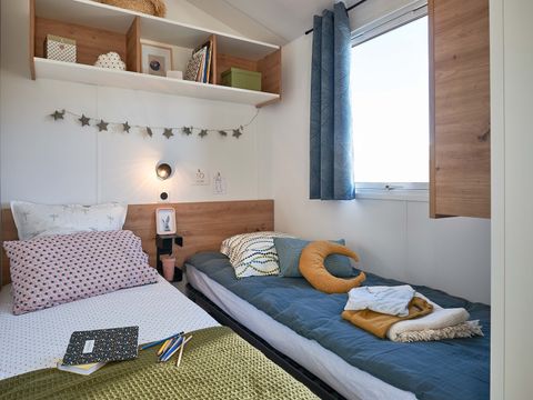 MOBILHOME 6 personnes - NEW 2023// Mobil-Home Premium 33m² 3 Chambres + Terrasse couverte + TV + LV