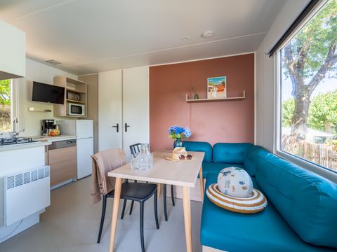 MOBILHOME 5 personnes - Mobil-home Select TV LV Plancha - 2 chb - 4 ad + 1 enf - 12 