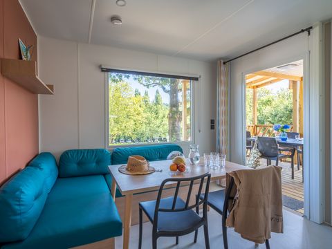 MOBILHOME 5 personnes - Mobil-home Select TV LV Plancha - 2 chb - 4 ad + 1 enf - 12 