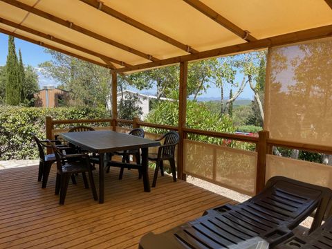 MOBILHOME 4 personnes - Cottage A - 2 chambres - 4 personnes