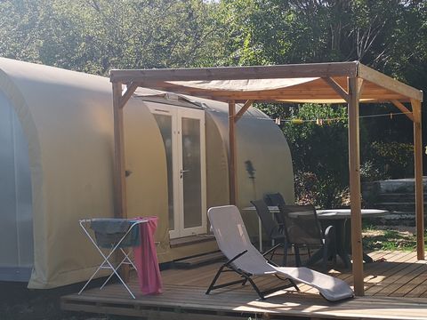 BUNGALOW TOILÉ 4 personnes - COCO SWEET QUATRO sans sanitaire 16 m²