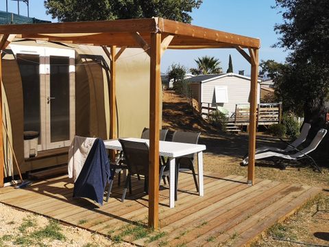 BUNGALOW TOILÉ 4 personnes - COCO SWEET QUATRO sans sanitaire 16 m²