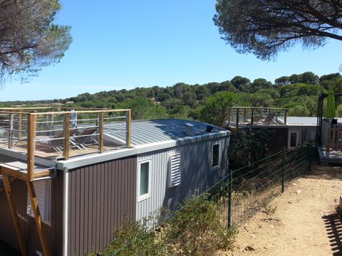 MOBILHOME 4 personnes -  Cap Deseo confort  34 m² Vue Mer et Jacuzzi 3/4 pers