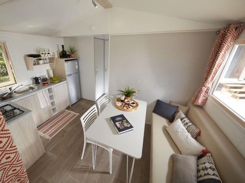 MOBILHOME 4 personnes - EVO 29m² Confort , Vue Mer / Jacuzzi  3/4 pers