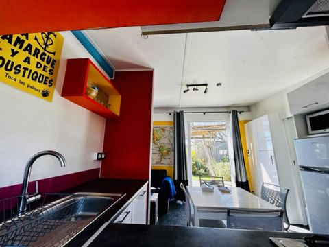 MOBILHOME 6 personnes - TAOS PREMIUM Vue Salins 6P. 3Ch. 2SB.