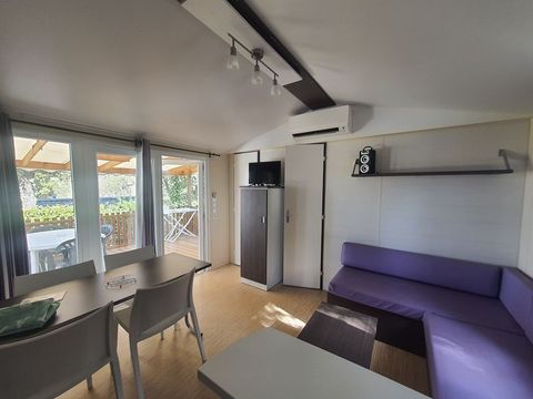 MOBILHOME 4 personnes - Family (3 chambres dont 1 pour bébé)