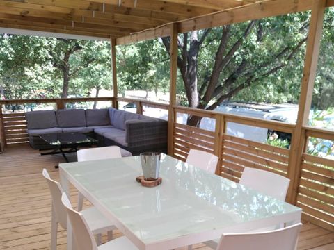 MOBILHOME 6 personnes - Luxe 3 Chambres / 2 salle de bains