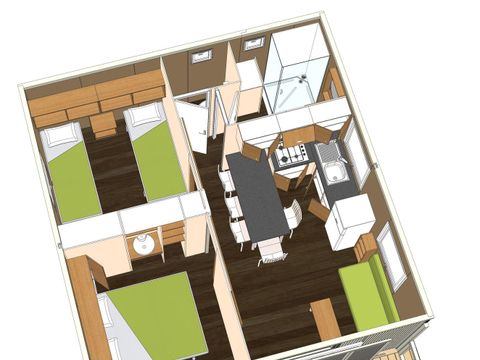 CHALET 5 personnes - Chalet "MODERN & LUXE"        Vue sur la Nature