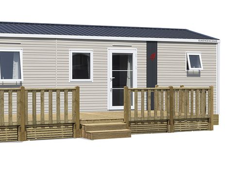 MOBILHOME 4 personnes - Mobil-home "PRIVILEGE" Accessible PMR : NOUVEAUTE 2025 ! en cours d'installation ...
