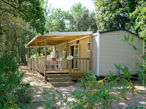 MOBILHOME 4 personnes - Mobil-home "EVASION" 2 chambres grands espaces et grand jardin (Accessible aussi en PMR)