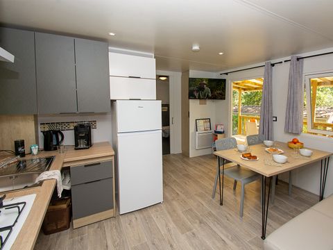 MOBILHOME 4 personnes - Mobil-home "EVASION" 2 chambres grands espaces et grand jardin (Accessible aussi en PMR)