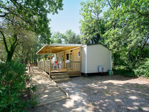 MOBILHOME 4 personnes - Mobil-home "EVASION" 2 chambres grands espaces et grand jardin (Accessible aussi en PMR)