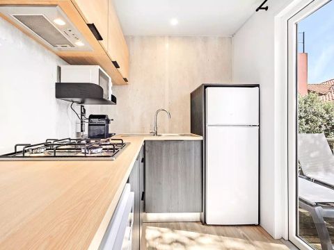 MOBILHOME 10 personnes - Cottage Ibardin 6 Pièces 10 Personnes Climatisé + TV