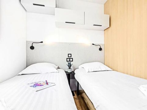Mobilhome 6 personnes - Cottage Ilbarritz 4 Pièces 6 Personnes Climatisé + TV 2sdb