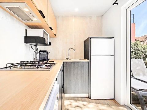 Mobilhome 6 personnes - Cottage Ilbarritz 4 Pièces 6 Personnes Climatisé + TV 2sdb