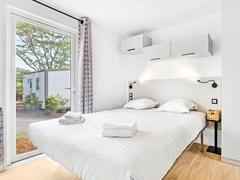 Mobilhome 8 personnes - Cottage Ibardin 5 Pièces 8 Personnes Climatisé + TV
