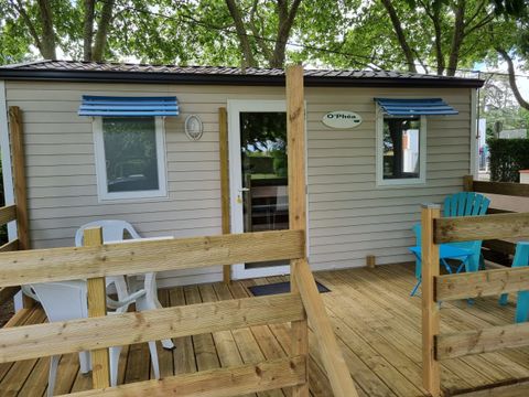 MOBILHOME 2 personnes - Ophéa - 1 chambre - 18m² -