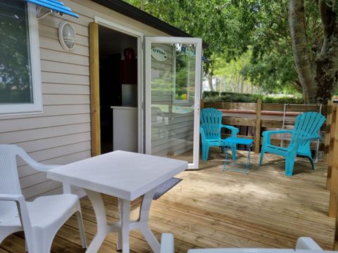 MOBILHOME 2 personnes - Ophéa - 1 chambre - 18m² -