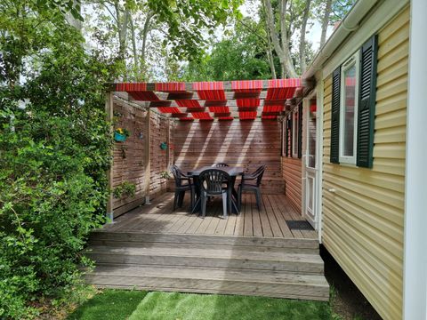 Mobilhome 6 personnes - Mobil-home Confort - 3 chambres - 32m²