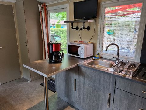 Mobilhome 6 personnes - Mobil-home Confort - 3 chambres - 32m²