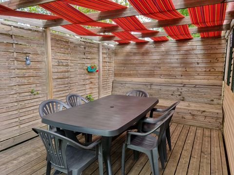 Mobilhome 6 personnes - Mobil-home Confort - 3 chambres - 32m²