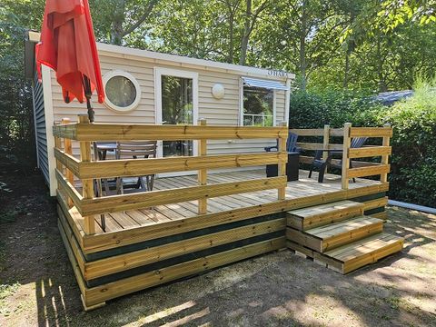 Mobilhome 3 personnes - Mobil-home O'HARA 504 1 chambre 2/3 Personnes avec Clim
