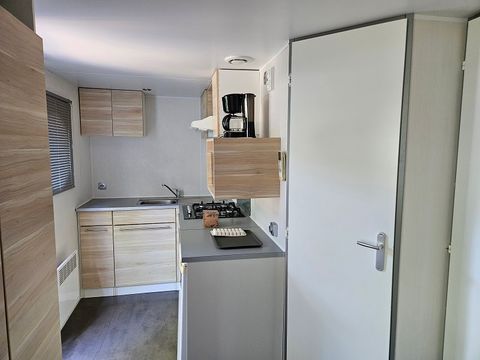 Mobilhome 3 personnes - Mobil-home O'HARA 504 1 chambre 2/3 Personnes avec Clim