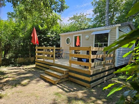 Mobilhome 3 personnes - Mobil-home O'HARA 504 1 chambre 2/3 Personnes avec Clim
