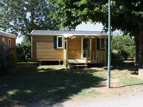 MOBILHOME 4 personnes - Mobil-home Bois Standard 27m² - 2 chambres - Terrasse couverte - TV