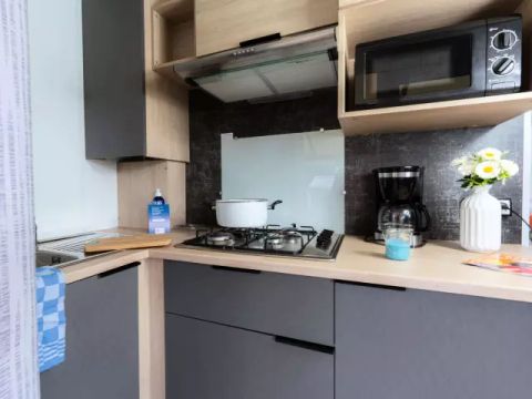 MOBILHOME 5 personnes - Mobil-Home Confort 3 Pièces 5 Personnes + TV