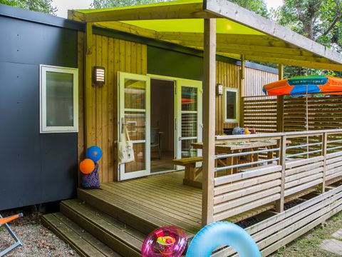 MOBILHOME 4 personnes - Mobil-home Privilège 2 chambres Climatisé