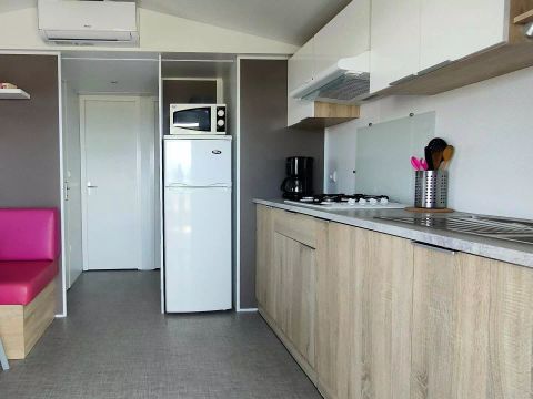 MOBILHOME 4 personnes - California Standard 3 Pièces 4 Personnes Climatisé + TV