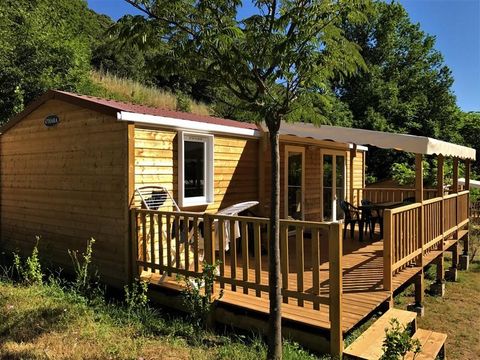 MOBILHOME 6 personnes - COTTAGE CERISE 38 m² 3 CHAMBRES 2 SDB A