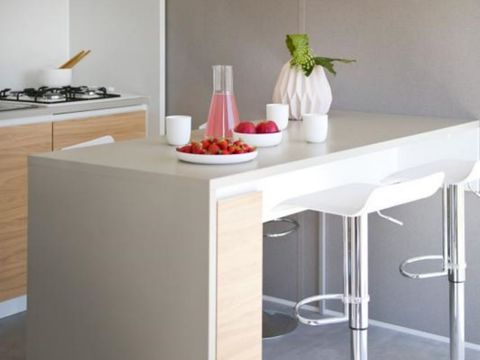 MOBILHOME 6 personnes - COTTAGE MERISE 28 m² 2 CHAMBRES A