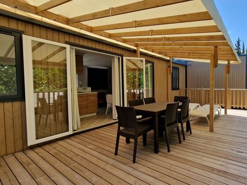 MOBILHOME 6 personnes - COTTAGE PREMIUM ESPINOUSE 40 m² 3 ch 2 sdb B