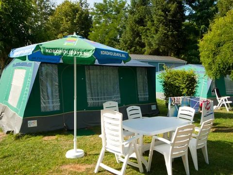 Bungalow toilé 6 personnes - Type BT