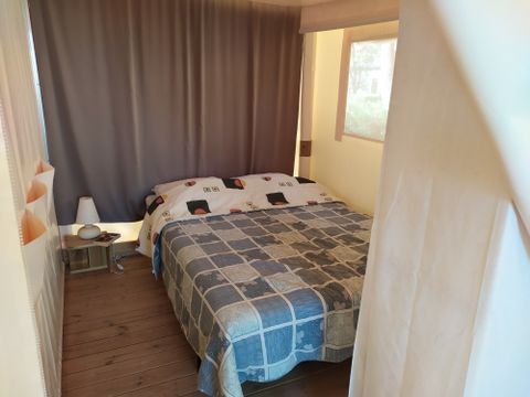 Tente en toile et en bois 4 personnes - Ecolodge (sans sanitaires)