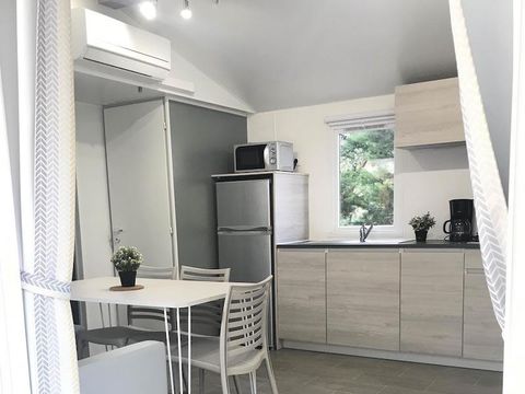 MOBILHOME 6 personnes - Mobile home 36m² - clim + TV + Terrasse couverte