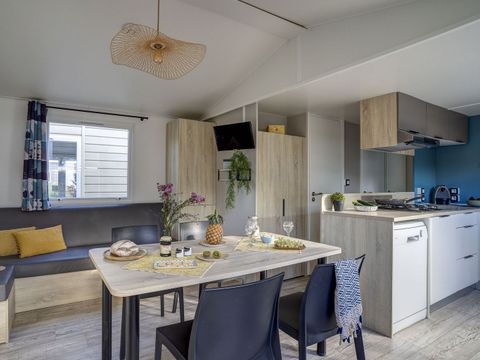 MOBILHOME 6 personnes - COTTAGE 6p 3ch 2SdB ****