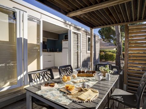 MOBILHOME 6 personnes - COTTAGE 6p 3ch 2SdB ****