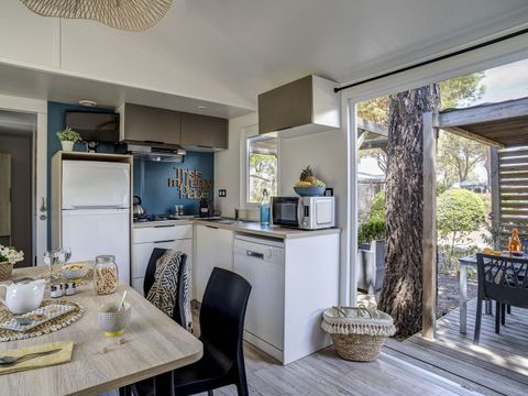 MOBILHOME 4 personnes - COTTAGE 4p 2ch 2SdB ****