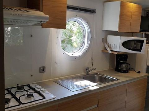 MOBILHOME 6 personnes - Le Family Plus 3 ch 32m² - 6 pers + bébé (4 adultes MAX - - Climatisation en option)