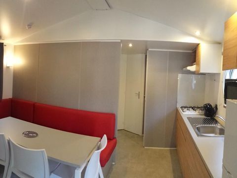 MOBILHOME 6 personnes - Le Family Plus 3 ch 32m² - 6 pers + bébé (4 adultes MAX - - Climatisation en option)