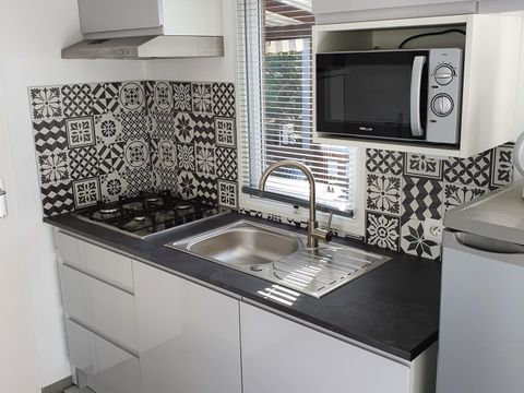MOBILHOME 6 personnes - Le Family 3 chambres 29m² (4 adultes maxi - animaux interdits - non fumeur)
