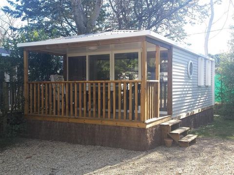 Mobilhome 4 personnes - Le Grand Large 2 chambres 25m² (4 adultes maxi - animaux interdits - non fumeur)
